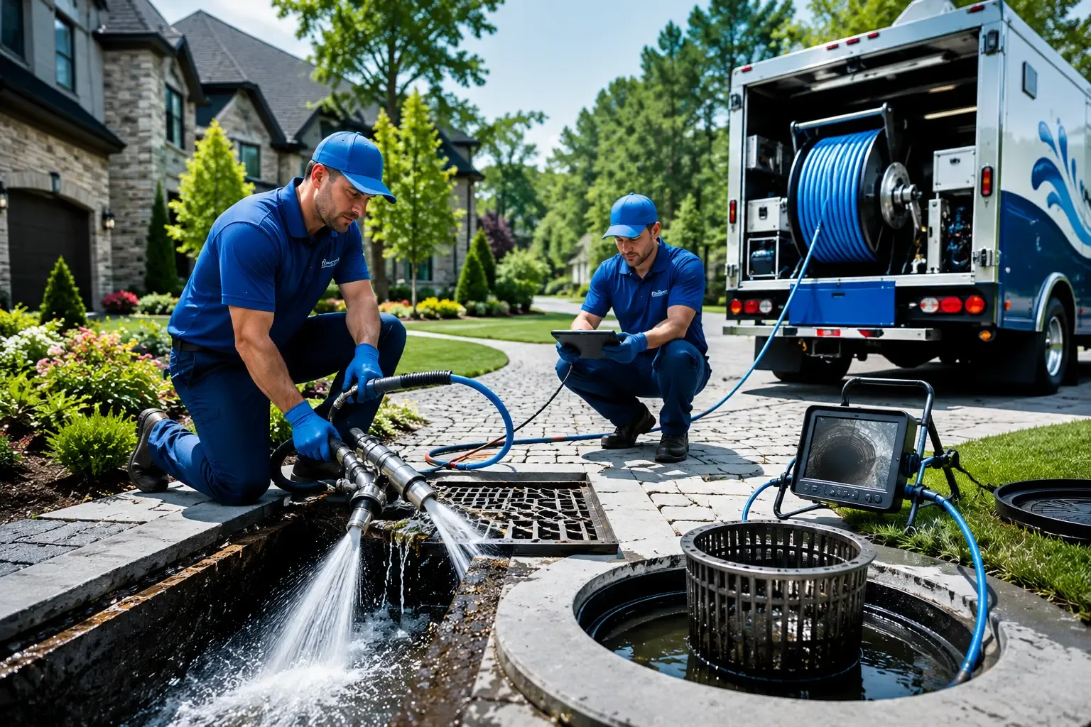 Local outdoor drain cleaning professionals in Lakemont, GA